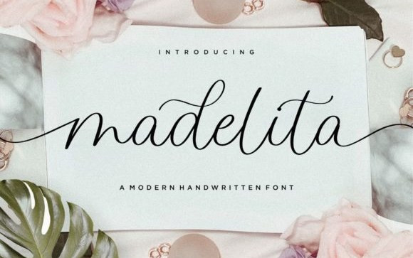 Madelita Calligraphy Font