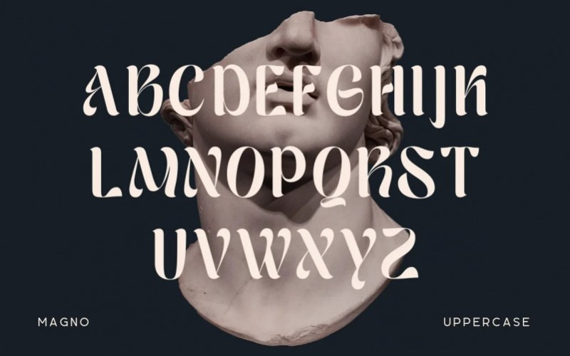 Magno Display Font