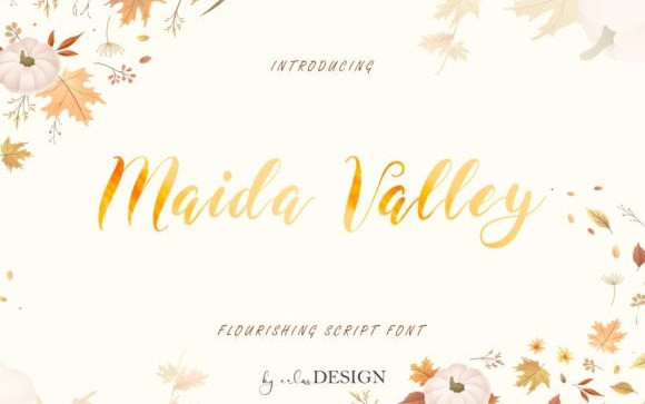 Maida Valley Script Font