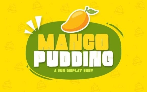 Mango Pudding Display Font