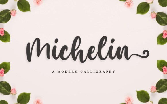 Michelin Script Font