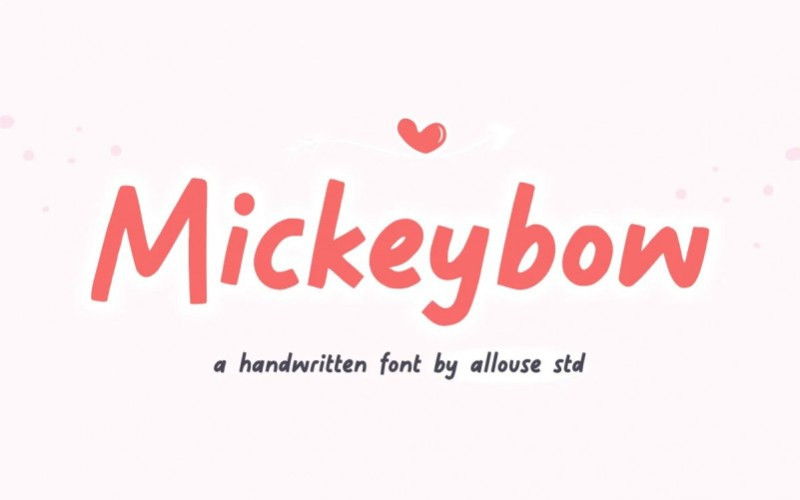 Mickeybow Display Font