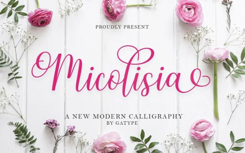 Micolisia Calligraphy Font