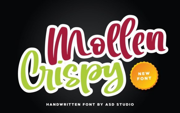 Mollen Crispy Script Font