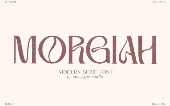 MORGIAH Serif Font