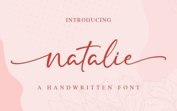 Natalie Handwritten Font