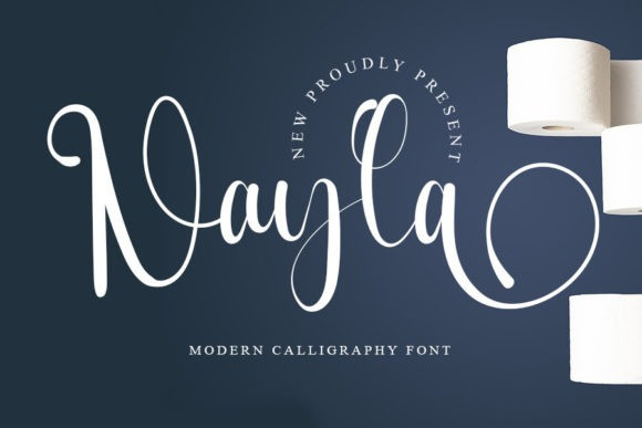 Nayla Calligraphy Font