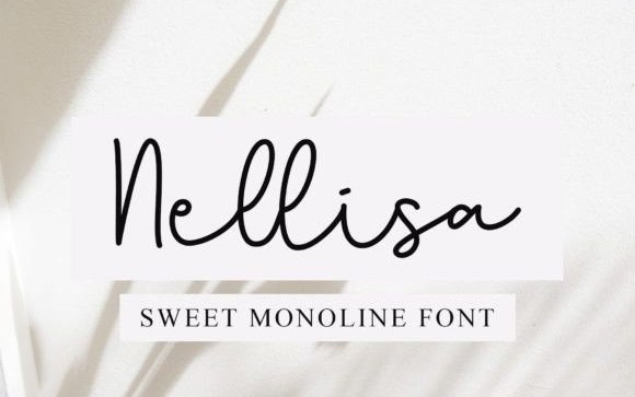 Nellisa Handwritten Font
