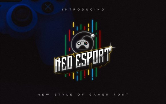 Neo Esport Display Font