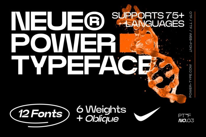 Neue Power Sans Serif Font