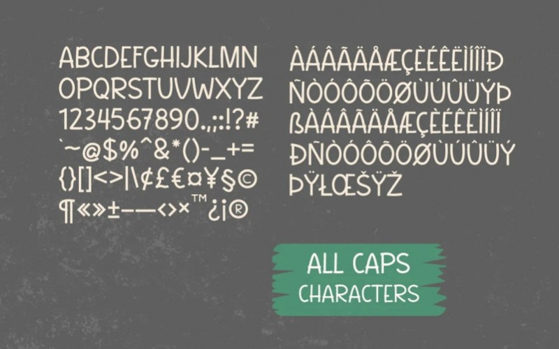 Nicemilk Display Font