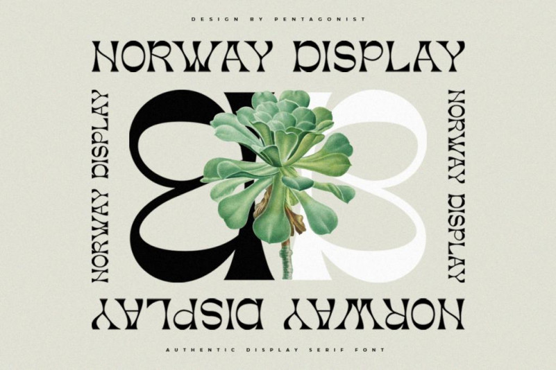 NORWAY Display Font