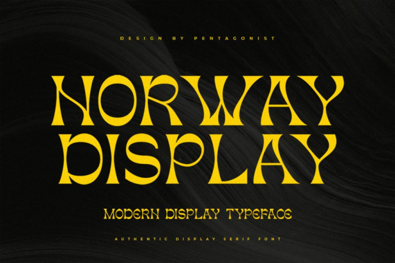 NORWAY Display Font