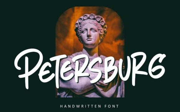 Petersburg Display Font