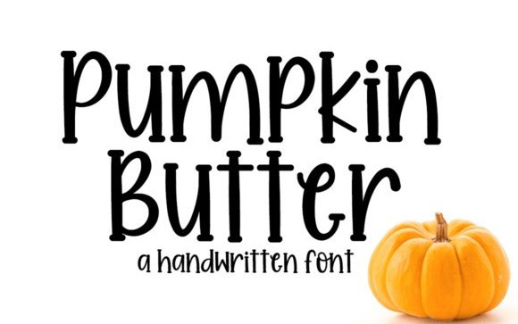 Pumpkin Butter Display Font