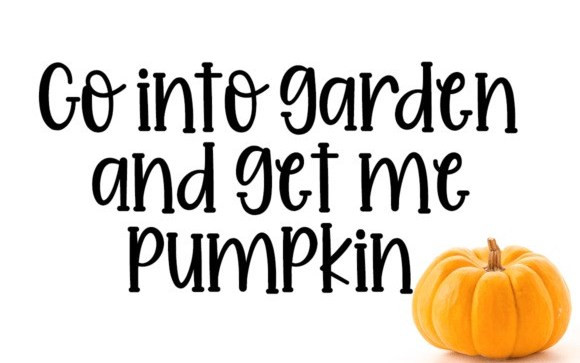 Pumpkin Butter Display Font