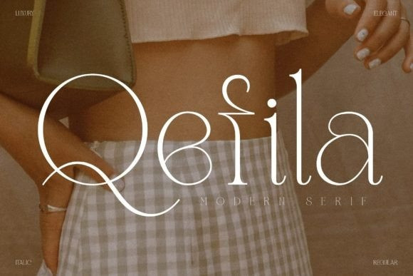 Qefila Serif Font