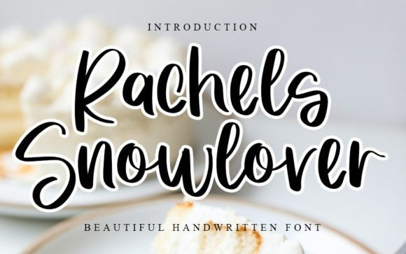 Rachels Snowlover Script Font