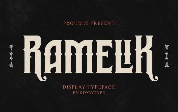 Ramelik Blackletter Font