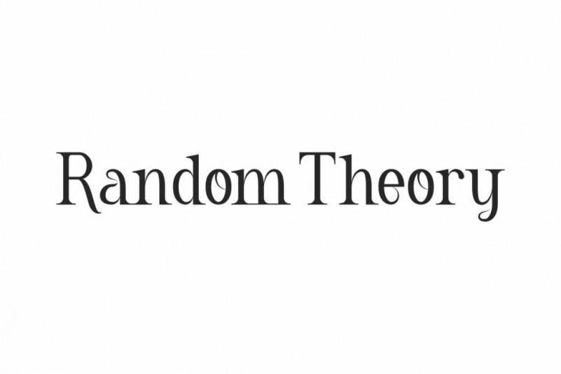 Random Theory Serif Font