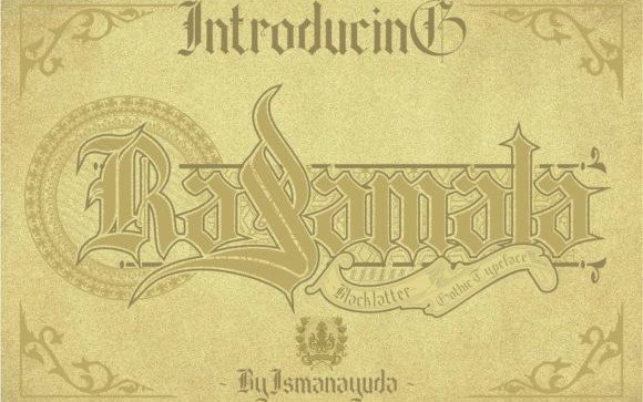 Rasamala Blackletter Font