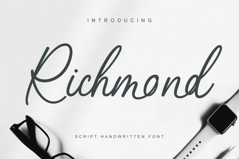 Richmond Handwritten Font