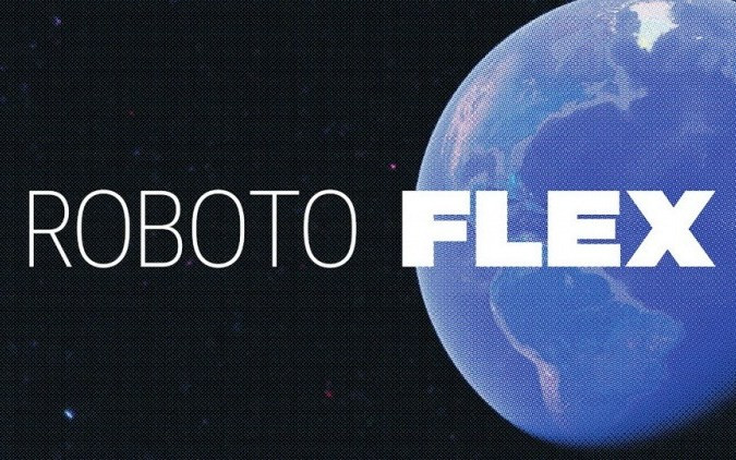 Roboto Flex Sans Serif Font