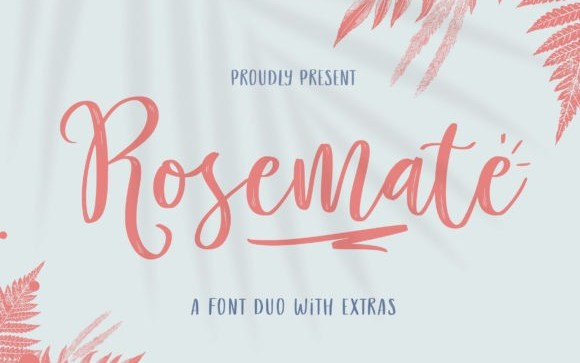 Rosemate Script Font