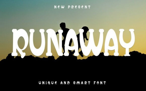 Runaway Display Font