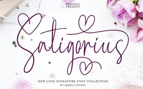 Satigorius Script Font