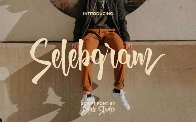 Selebgram Script Font