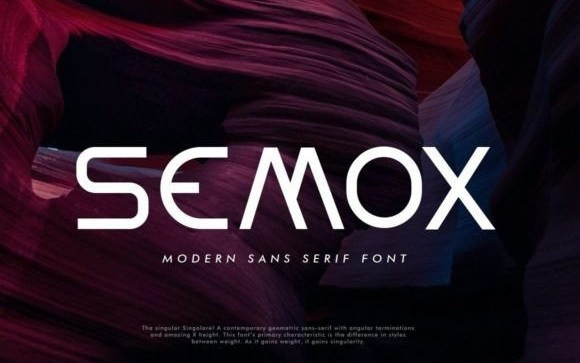 Semox Display Font