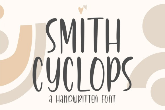 Smith Cyclops Display Font