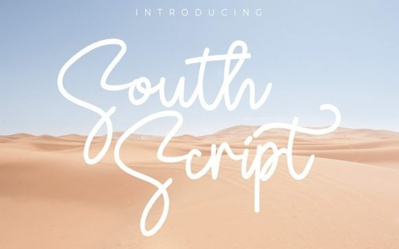 South Handwritten Font