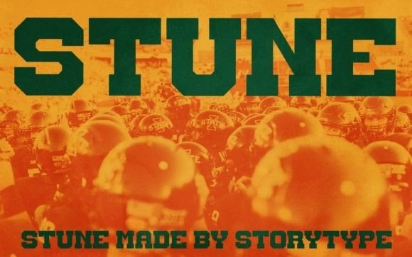 STUNE Slab Font