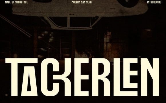 TACKERLEN Sans Serif Font