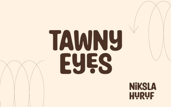 Tawny Eyes Display Font