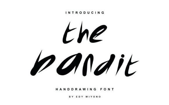 The Bandit Display Font