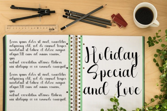 Vidiya Calligraphy Font