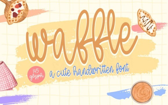 Waffle Handwritten Font