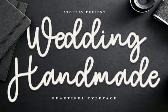 Wedding Handmade Script Font