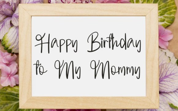 Welcome Mothers Handwritten Font