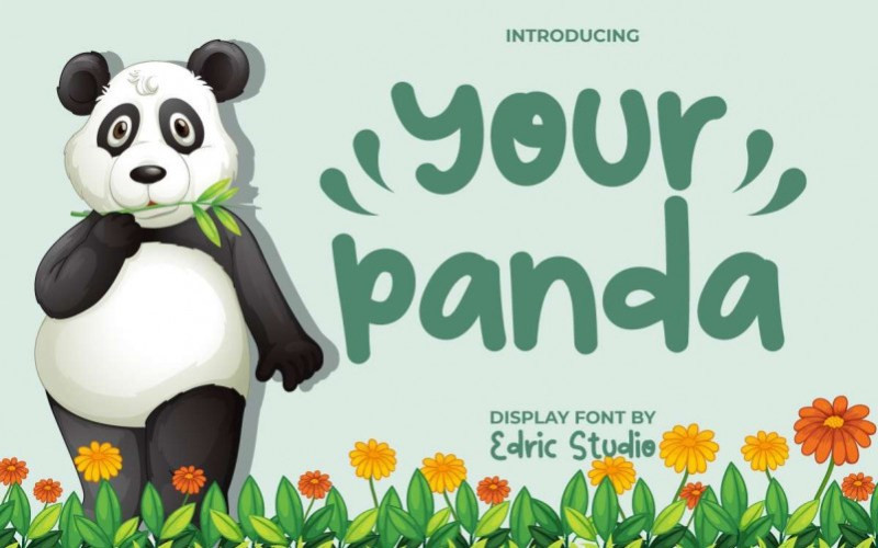 Your Panda Display Font