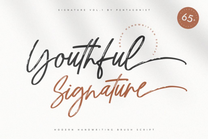 Youthful Brush Font