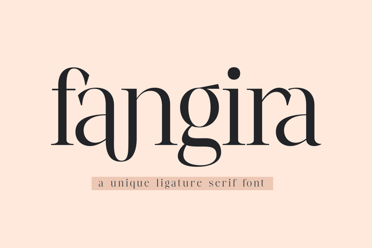 Fangira Serif Font