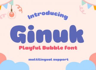 Ginuk Display Font