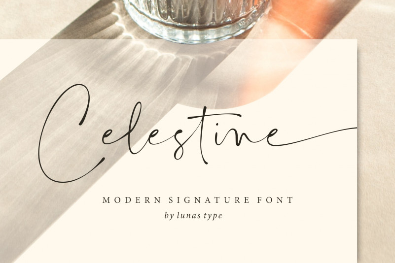 Celestine Handwritten Font