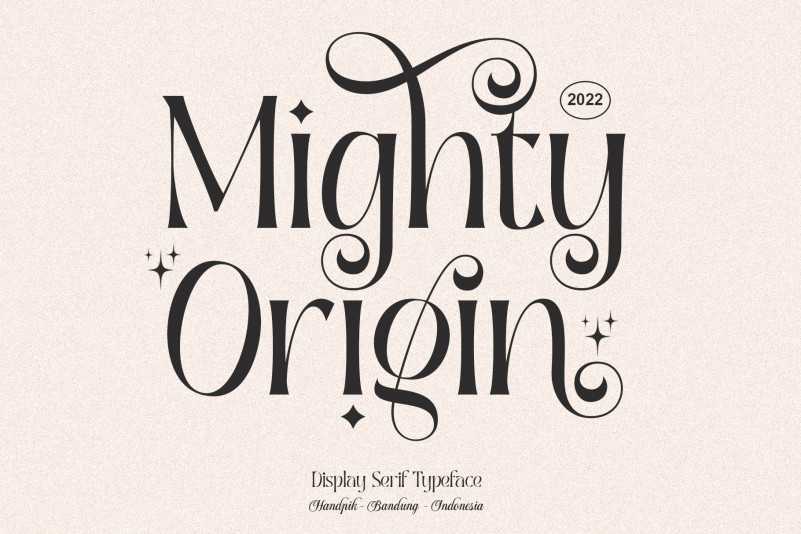 Mighty Origins Serif Font