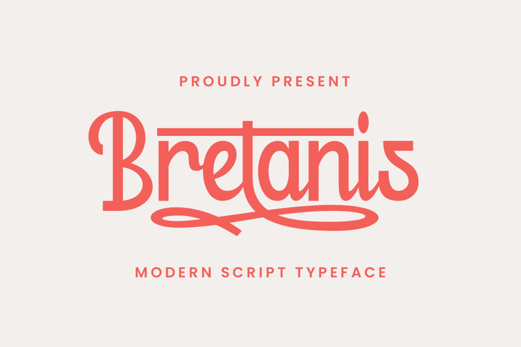 Bretanis Script Font