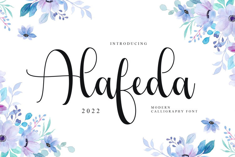 Alafeda Serif Font